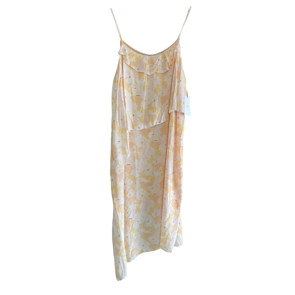 Lewit Maxi Dress Floral Print‎ Ruffle Sleeveless Casual Dress Size 18 - Picture 2 of 10
